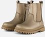 Shoesme leren chelsea boots champagne goud Meisjes Leer Effen 28 - Thumbnail 4