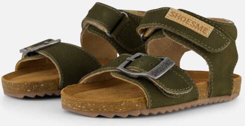 Shoesme Sandalen groen Leer