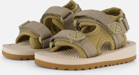 Shoesme Sandalen groen Textiel