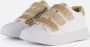 Shoesme leren sneakers wit goud met glitters Meisjes Leer Meerkleurig 23 - Thumbnail 4