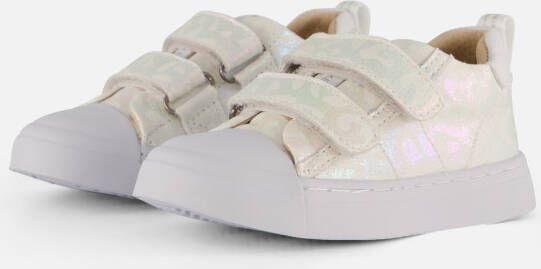 Shoesme Velcro Sneakers wit Leer Dames