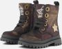 Shoesme Nt23w004 Veterboots Laarzen Met Veters Meisjes Brons - Thumbnail 2