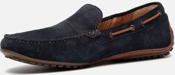 Sioux Callimo mocassins blauw Suede 320404