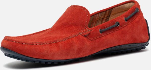 Sioux Callimo mocassins oranje Suede