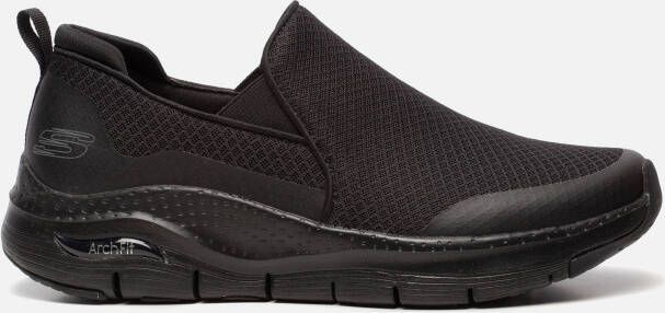 Skechers Arch Fit Banlin instappers zwart Textiel