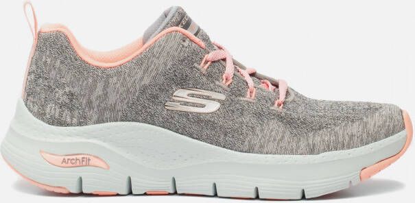 Skechers Arch Fit Comfy Wave sneakers grijs