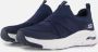 Skechers Arch Fit Modern Rhythm Dames Instappers Donkerblauw - Thumbnail 2