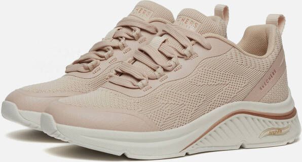 Skechers Stijlvolle Sneaker voor Modieuze Vrouwen Beige Dames