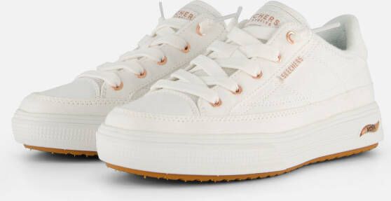 Skechers Arch Fit Arcade Meet Ya There Vegan instapper White Dames