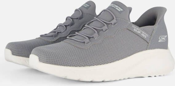 Skechers Slip-ins: BOBS Sport Squad Chaos 118300-GRY Mannen Grijs Sneakers