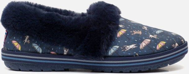 Skechers Pantoffels TOO COZY MOVIE NIGHT met grappige honden- en poezenprint