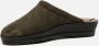 Skechers Cozy Up Pantoffels taupe Suede Dames - Thumbnail 3