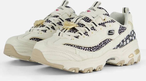 Skechers D'Lites Floral Breeze Sneakers beige Dames