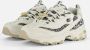 Skechers D'Lites Floral Breeze Sneakers beige Dames - Thumbnail 1