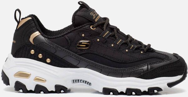 Skechers Sneakers D'LITES met mooie metallic-details vrijetijdsschoen halfhoge schoen veterschoen