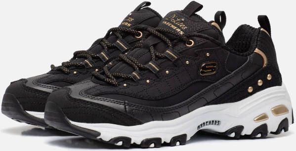 Skechers Sneakers D'LITES met mooie metallic-details vrijetijdsschoen lage schoen veterschoen