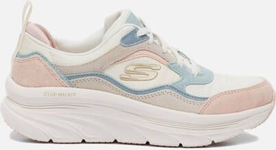 Skechers D`Lux Walker Sneaker Stijlvol en Comfortabel Beige Dames