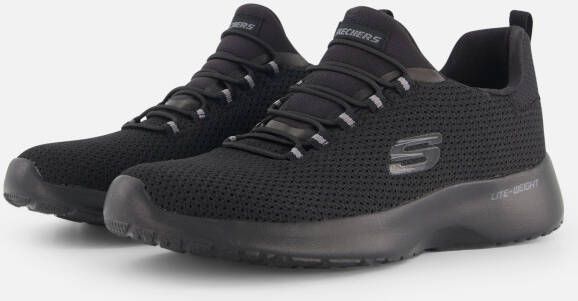 Skechers Dynamight Sneakers zwart Textiel