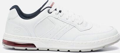 Skechers Evenston Sneakers Wit Textiel Heren