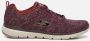 Skechers Flex Appeal 3.0 High Tides sneakers bordeauxrood - Thumbnail 2