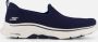 Skechers Go Walk 7 Ivy Dames Instappers Donkerblauw Wit - Thumbnail 2