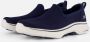 Skechers Go Walk 7 Ivy Dames Instappers Donkerblauw Wit - Thumbnail 2