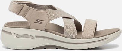 Skechers GOwalk Arch Fit sandalen taupe