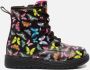 Skechers Gravlen Butterfly Squad Meisjes Laarzen Zwart Multicolour - Thumbnail 7