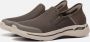 Skechers Slip-ins Go Walk Arch Fit heren instapschoen Taupe - Thumbnail 63