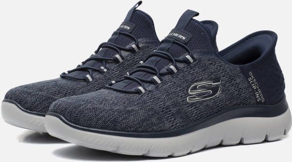 Skechers Slip-ins: Summits Key Pace sneakers Blauw Extra comfort Memory Foam