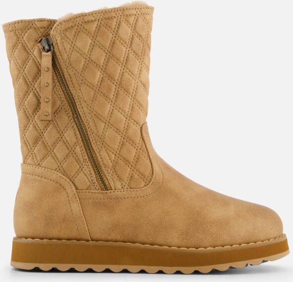 Skechers Keepsakes 2.0 gevoerde enkelboots cognac