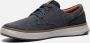 Skechers Moreno Ederson Sneakers Blauw Textiel Heren - Thumbnail 2