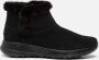 Skechers On The Go Joy Bundle Up 15501-BBK Vrouwen Zwart Laarzen - Thumbnail 2