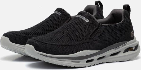 Skechers Arch Fit Orvan Gyoda Heren Instappers Zwart