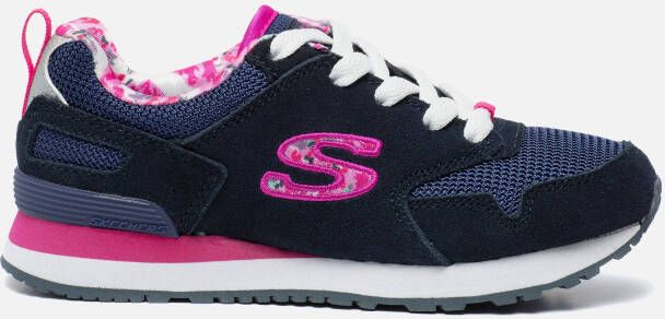 Skechers Retrospect sneakers blauw Textiel 31202