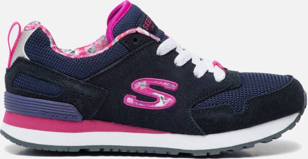 Skechers Retrospect sneakers blauw Textiel 41202