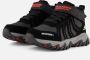 Skechers Rugged Ranger Storm Trail Jongens Sneakers Zwart Rood - Thumbnail 8