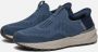 Skechers Blauwe Slip-On Sneaker met Gespikkelde Zool Blue Heren - Thumbnail 2