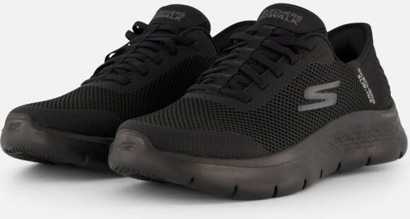 Skechers Slip-ins Go Walk Instappers zwart Textiel