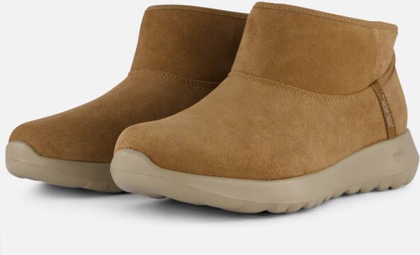 Skechers Slip-Ins On The Go Enkellaarsjes cognac