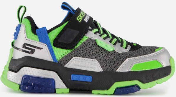 Skechers Brick Kicks 2.0 Jongens Sneakers Zwart Zilver Multicolour - Foto 2