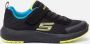 Skechers Dynamic Tread Jongens Sneakers Black Blue Lime - Thumbnail 2