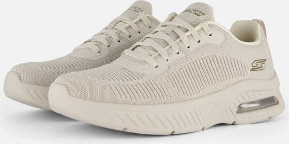 Skechers Squad Air heren sneakers beige Extra comfort Memory Foam