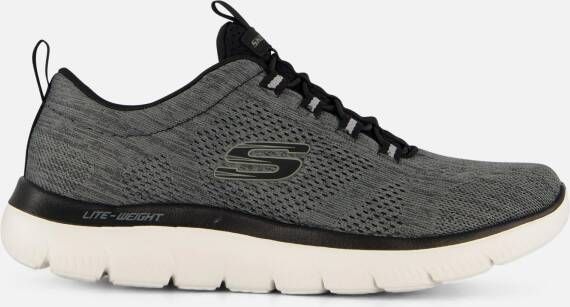 Skechers Summits Sneakers zwart Textiel