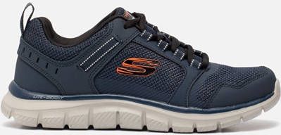 Skechers Sneakers TRACK-KNOCKHILL met gepolsterde binnenzool vrijetijdsschoen halfschoen veterschoen