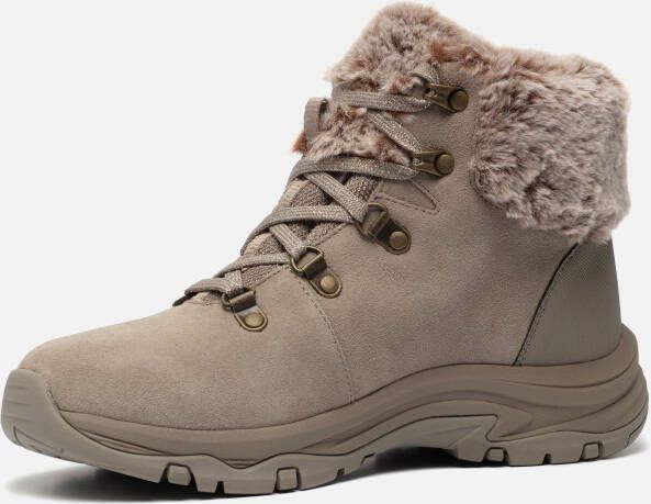 Skechers On The Go Joy Plush Dreams 144042 DKTP Vrouwen Grijs Laarzen Sneeuw laarzen