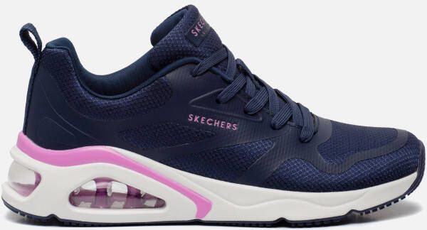 Skechers Stijlvolle Sneakers voor Modebewuste Vrouwen Blauw Dames