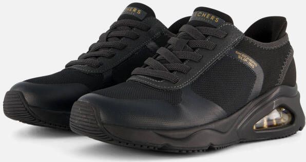 Skechers Tres Air Uno Slip-Ins Instappers zwart