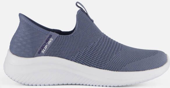 Skechers Slip-Ins Ultra Flex 3.0 Cozy Streak Vegan instapper Blue Dames