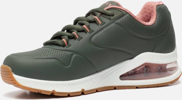 Skechers Sneakers met sleehak UNO 2 2ND BEST in vegan verwerking vrijetijdsschoen halve schoen veterschoen